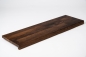 Preview: Stair Tread Smoked Oak Rustic KGZ 26mm Natural Oiled Stair Tread Renovation riser