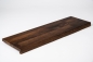 Mobile Preview: Stair Tread Smoked Oak Rustic KGZ 20mm natural oiled Renovation Step  riser