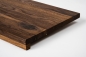 Preview: Window sill Solid smoked Oak 26 mm Rustic grade hard wax oil nature