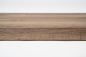 Preview: Window sill Solid Hardwood  smoked Oak rustic grade  20 mm white oiled