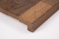 Preview: Window sill Solid smoked Oak KGZ 20 mm, Rustic grade hard wax oil nature white