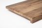 Preview: Window sill Solid smoked Oak 26 mm, Rustic grade, brushed hard wax oil nature white