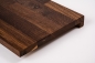 Preview: Window sill Solid smoked Oak KGZ 20 mm Rustic grade brushed natural oiled