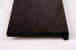 Preview: Window sill Hardwood smoked oak rustic grade 26 mm brushed black oiled