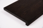 Preview: Window sill Smoked oak KGZ 20mm brushed black oiled