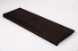 Preview: Window sill Smoked oak KGZ 20mm brushed black oiled