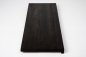 Preview: Window sill Hardwood smoked oak rustic 20mm brushed black oiled