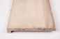 Preview: Window sill Solid Oak 26 mm Brushed Calked White oiled