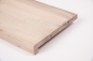 Preview: Window sill Solid Oak 26 mm Brushed Calked White oiled