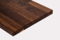 Preview: Wall Shelf Smoked Oak Rustic KGZ 20mm Hard Wax Oil Natural Shelf Board