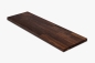 Preview: Wall Shelf Smoked Oak Rustic DL 20mm Clear Lacquered Shelf Board