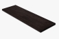 Preview: Wall Shelf Oak Rustic KGZ 20mm black oiled Shelf Board