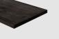 Preview: Wall Shelf Smoked Oak Rustic DL 20mm black oiled Shelf Board