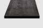 Preview: Wall Shelf Smoked Oak Rustic DL 20mm black oiled Shelf Board