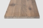 Preview: Wall Shelf Smoked Oak Rustic DL 20mm white oiled Shelf Board