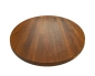 Preview: Round table Smoked Oak prime grade 40mm nature oiled