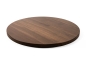Preview: Round Tabletop Worktop Smoked Oak A/B 40 mm matte lacquered