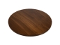 Preview: Rond tafelblad werkblad Gerookt Eiken A/B 26 mm Natuurlijk Geolied Eettafel Koffieblad