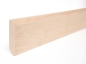 Preview: Plinthes Bouleau A/B 24x100 mm huile cire dure blanc naturel 2m avec rayon 20mm