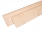 Preview: Plinthes Bouleau A/B 24x100 mm huile cire dure blanc naturel 2m avec rayon 20mm