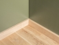 Preview: Solid Skirting Board Birch A/B 24x80 mm untreated 2m with radius 5mm