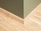 Preview: Solid Skirting Board Birch A/B 24x80 mm untreated 2m with radius 5mm