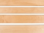 Preview: Plint 24x80 mm Berken Select Natur Helder Gelakt 2m met radius 5mm
