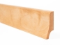Preview: Plint 20x52 mm Berken Select Natur Helder Gelakt 1,5-2,5m Gebogen