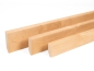 Preview: Plint 24x80 mm Berken Select Natur Helder Gelakt 2m met radius 5mm