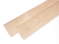 Preview: Plinthes Bouleau A/B 24x80 mm huile cire dure blanc naturel 2m avec rayon 20mm