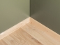 Preview: Plinthes Bouleau Rustique 24x100 mm non traitée 2m avec rayon 20mm NON rebouchés