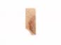 Preview: Solid Skirting Board Birch Rustic 24x60 mm Hard Wax Oil Natural White 2m with radius 5mm NOT filled