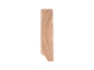 Preview: Solid Skirting Board Ash A/B 24x100 mm 2m with radius 5mm Matte lacquered