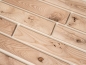 Preview: Lamellen Essen Rustiek Massief 24x80 mm, 2,1-2,5 m, Knutselhout Stroken