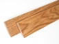 Preview: Solid Skirting Board Oak A/B 18x70 matte lacquered 0,8-1,8m with radius 5mm