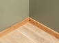 Preview: Solid Skirting Board Oak A/B 18x70 matte lacquered 0,8-1,8m with radius 5mm