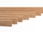Preview: Plinthes Chêne A/B 18x70 brut 0,8-1,8m avec rayon 20mm
