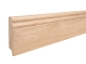 Preview: Sockelleisten 20x90 Eiche Select Natur Unbehandelt 1,5-2,5m Profil Hamburger Altdeutsche Altberliner - Copy