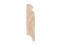 Preview: Sockelleisten 20x90 Eiche Select Natur Unbehandelt 1,5-2,5m Profil Hamburger Altdeutsche Altberliner - Copy