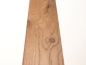 Preview: Fußleiste Sockelleisten Eiche Rustikal 18x70x2000mm, Bronze geölt (R=5mm)