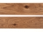 Preview: Plint Eiken Rustiek 18x70x2000mm met radius, helder gelakt, geborsteld