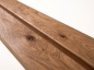 Preview: Plint Eiken Rustiek 18x70x2000mm met radius, helder gelakt, geborsteld