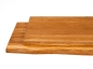 Preview: Plank met Boomkant Eiken Select Natuur DL 20 mm Natuurlijk Geolied Boekenplank Wandplank