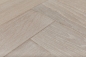 Preview: Solid Parquet Chevron Hungarian herringbone 60° Oak Rustic 16/22 mm