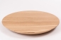 Preview: Round table Oak prime grade 40mm untreated