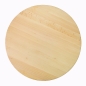 Preview: Round table worktop beech grade select 40mm untreated