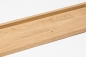 Preview: Straight Shelf with Connector Oak rustic 20mm Width: 250mm untreated