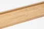 Preview: Wall Shelf with connector Oak rustic 20mm Width: 400mm untreated