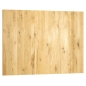 Preview: Massivholzplatte Leimholzplatte 19x1210x700-2200 mm Eiche Rustikal 19 mm, DL durchgehende Lamellen, schwarz gespachtelt
