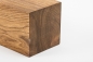 Mobile Preview: Glued Laminated beam Squared Timber Wild Oak 160x160 mm Antique Oiled